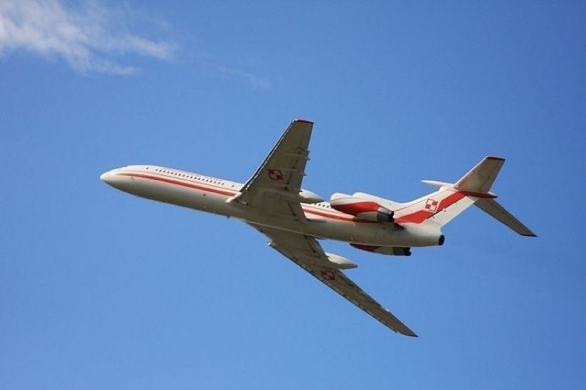 Ostatni lot Tu - 154. Fot. Tomasz Hens