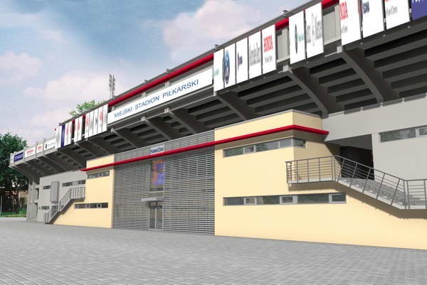 Stadion Rakowa Częstochowa [WIZUALIZACJE]. Zobacz nieaktualny projekt stadionu!