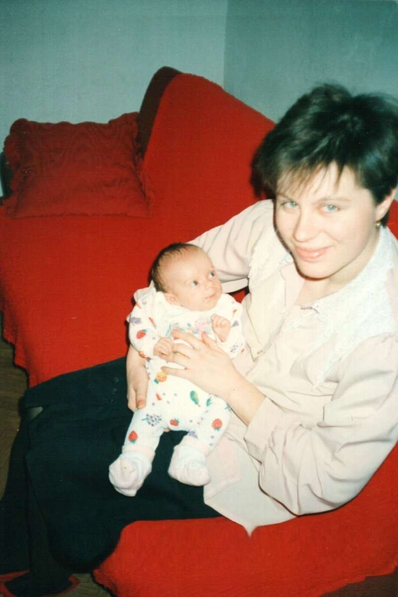 Martyna z mamą