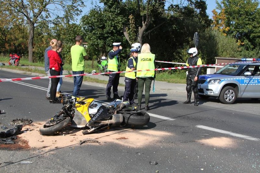 Wypadek podczas Parady Motocykli [ZDJĘCIA]