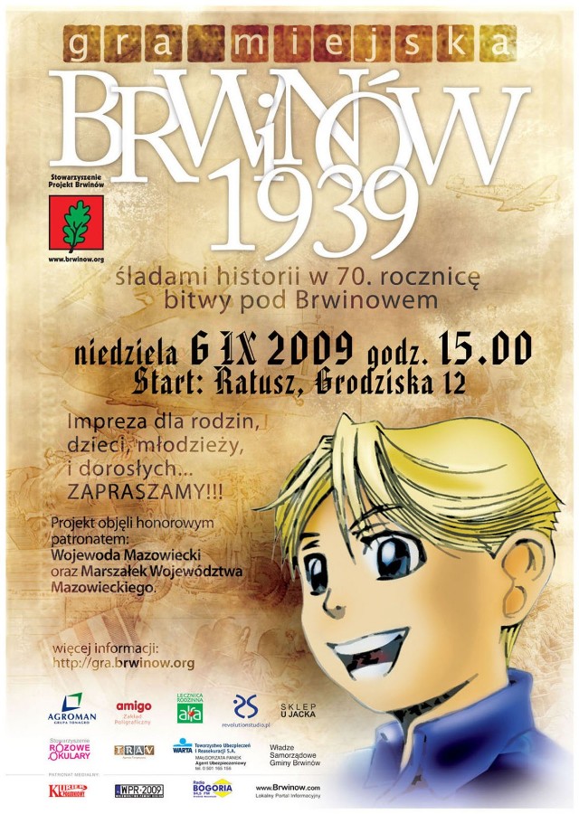 Gra miejska &quot;Brwinów 1939&quot;