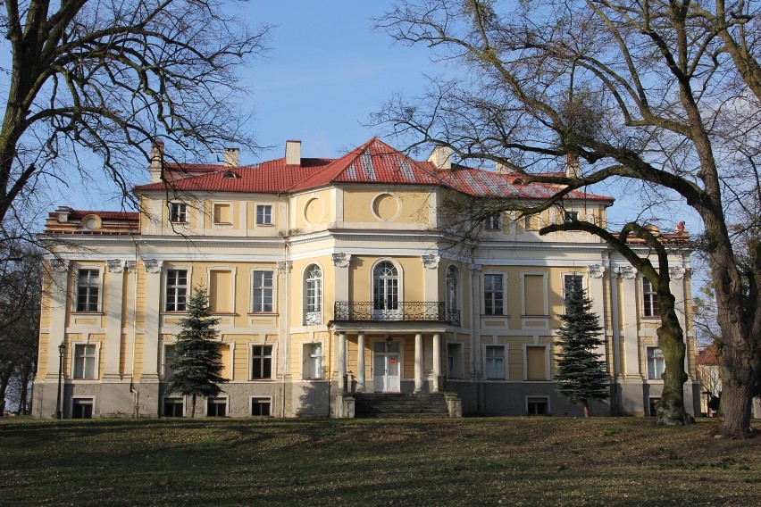 Pałac w Objezierzu przebudowany według projektu Boreckiego