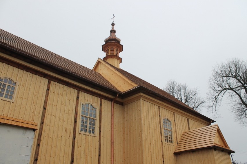Drewniany kościółek św. Marcina na Białobrzegach