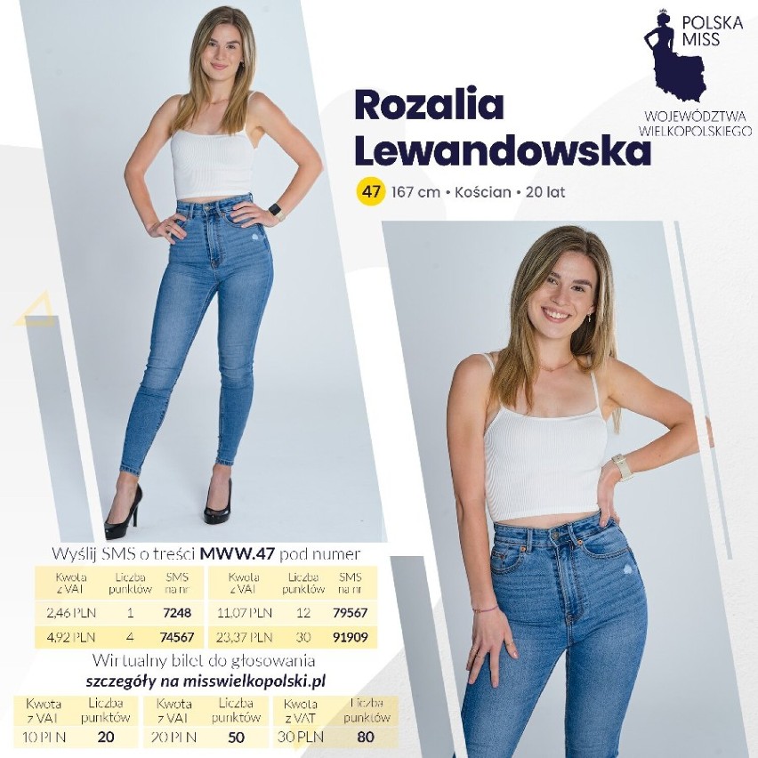 Zagłosuj na reprezentantkę Kościana w konkursie Miss Województwa Wielkopolskiego!