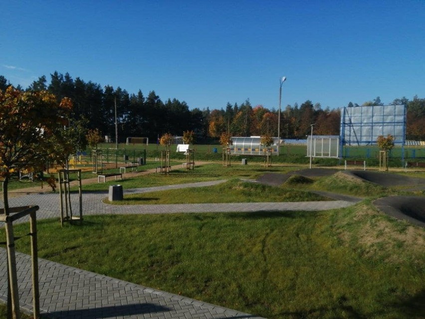 Największa z trzech stref rekreacyjnych w Działoszynie oddana do użytku FOTO