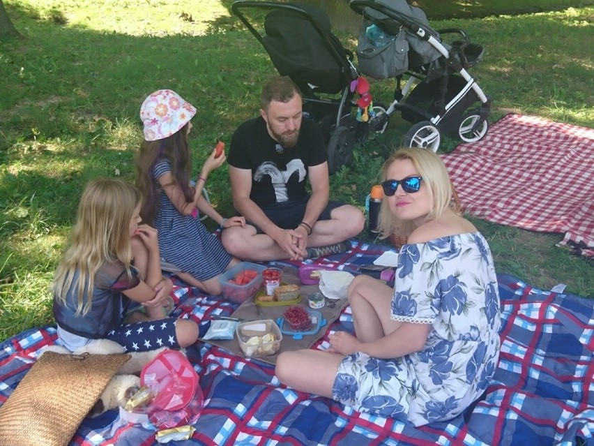 "Śniadanie na trawie" w Ostrowcu znów ściągnęło miłośników wspólnego piknikowania [ZDJĘCIA]