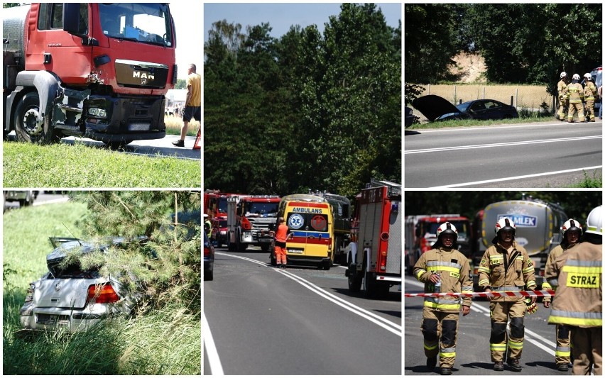 Wypadek na drodze Włocławek - Lipno