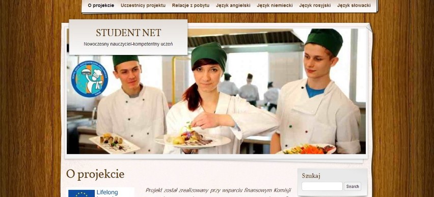 Strona internetowa http://studentnet1.wordpress.com/