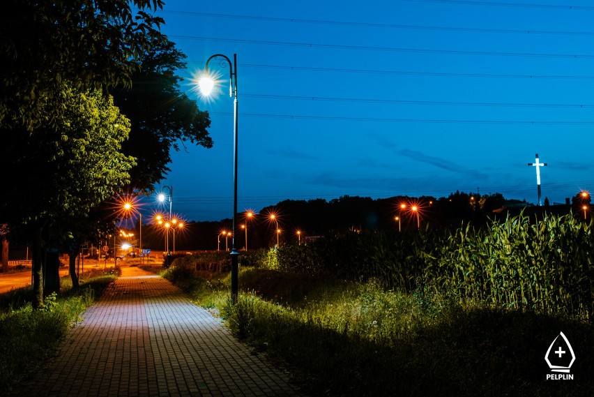 Ostatni etap modernizacji oświetlenia ulicznego w Pelplinie
