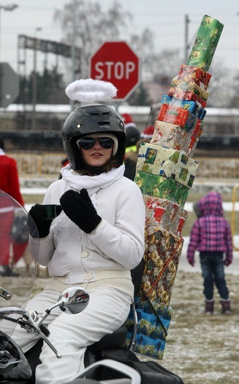 Parada Mikołajów na motocyklach w Trójmieście [ZOBACZ ZDJĘCIA]