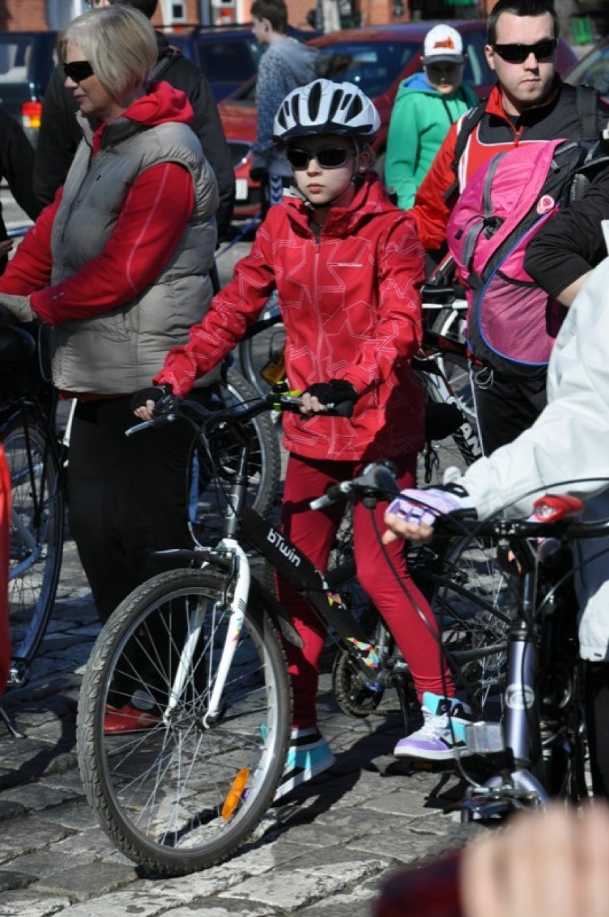 Sezon rowerowy w Słupsku rozpoczęty - FOTO, WIDEO