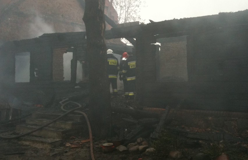 Pożar koło Malborka. W Kościeleczkach spłonął 60-letni mężczyzna