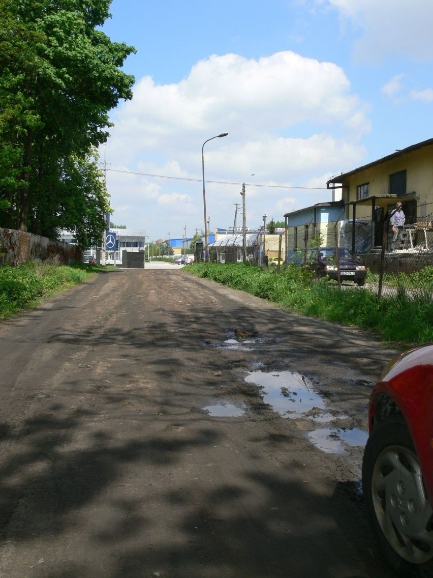 Czekają na naprawę gruntowych ulic w Łęczycy