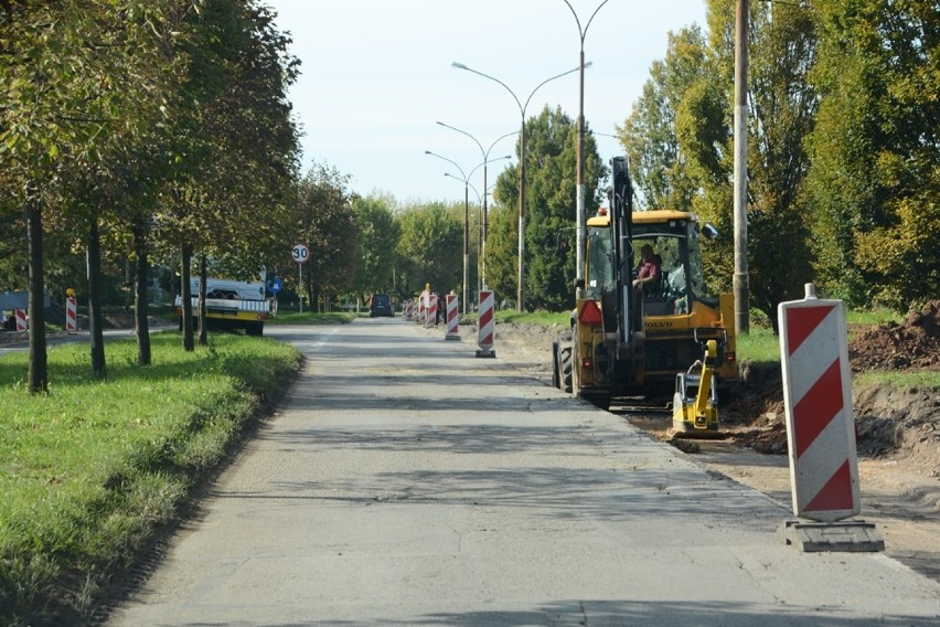 Przebudowa ulicy Kasprzaka potrwa do połowy listopada tego...