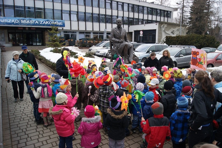 Dzieci z przedszkola "Kubuś" gościły u burmistrza