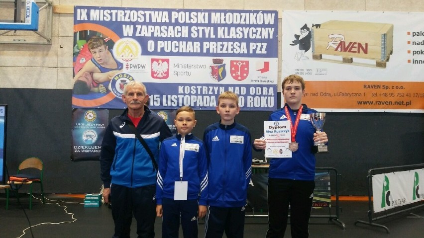 Alex Ruszczyk z ZKS Miastko brązowym medalistą Mistrzostw Polski Młodzików