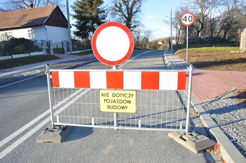 Ostatni odcinek obwodnicy północno-zachodniej Bochni...