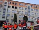 Tragiczny pożar w Bielsku-Białej, w bloku przy ul. Dywizji Kościuszkowskiej. Jedna osoba nie żyje