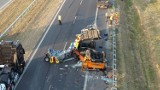 Poważny wypadek na trasie S5 w Wąsoszu. Jedna osoba w szpitalu, droga została zablokowana