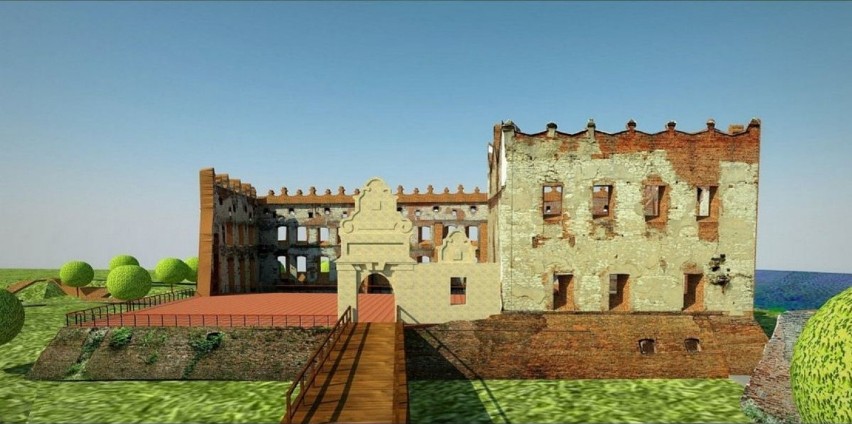 Ruiny zamku w Krupem zyskają nowy blask