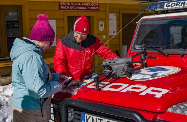 Ratownicy GOPR dostali kolejnego drona. ten nowy wyposażony jest w kamerę termowizyjną