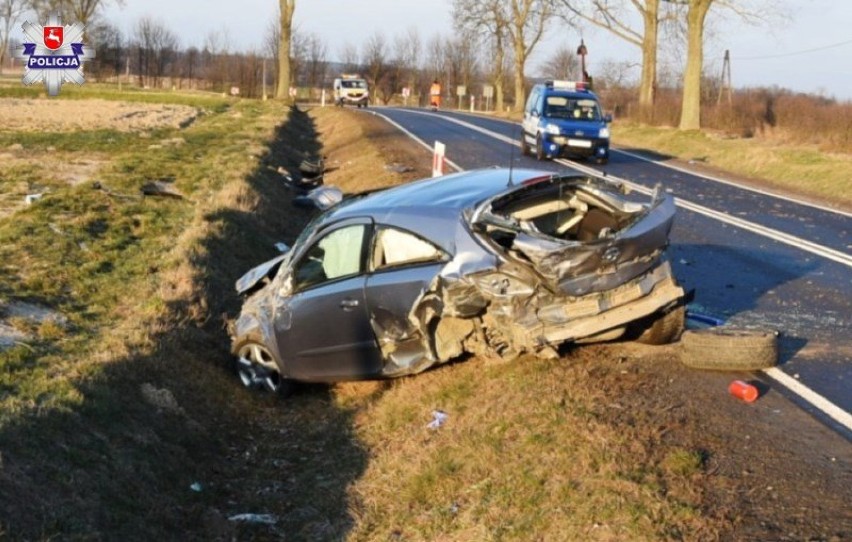 Pięć osób odniosło obrażenia w wypadku do którego doszło w...