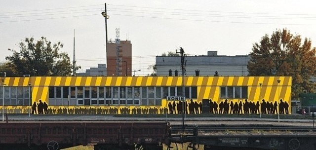 Tak będzie wyglądał dworzec kolejowy w Koninie po pomalowaniu przez mieszkańców