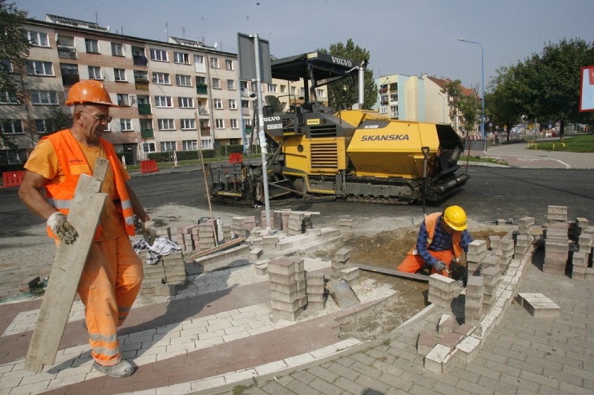Remont ulicy Moniuszki w Legnicy