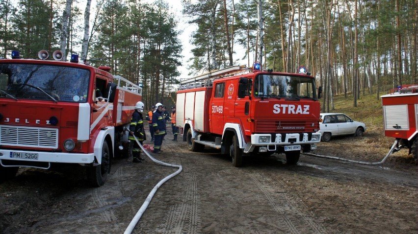 Wiosenne ćwiczenia straży pożarnych powiatu międzychodzkiego