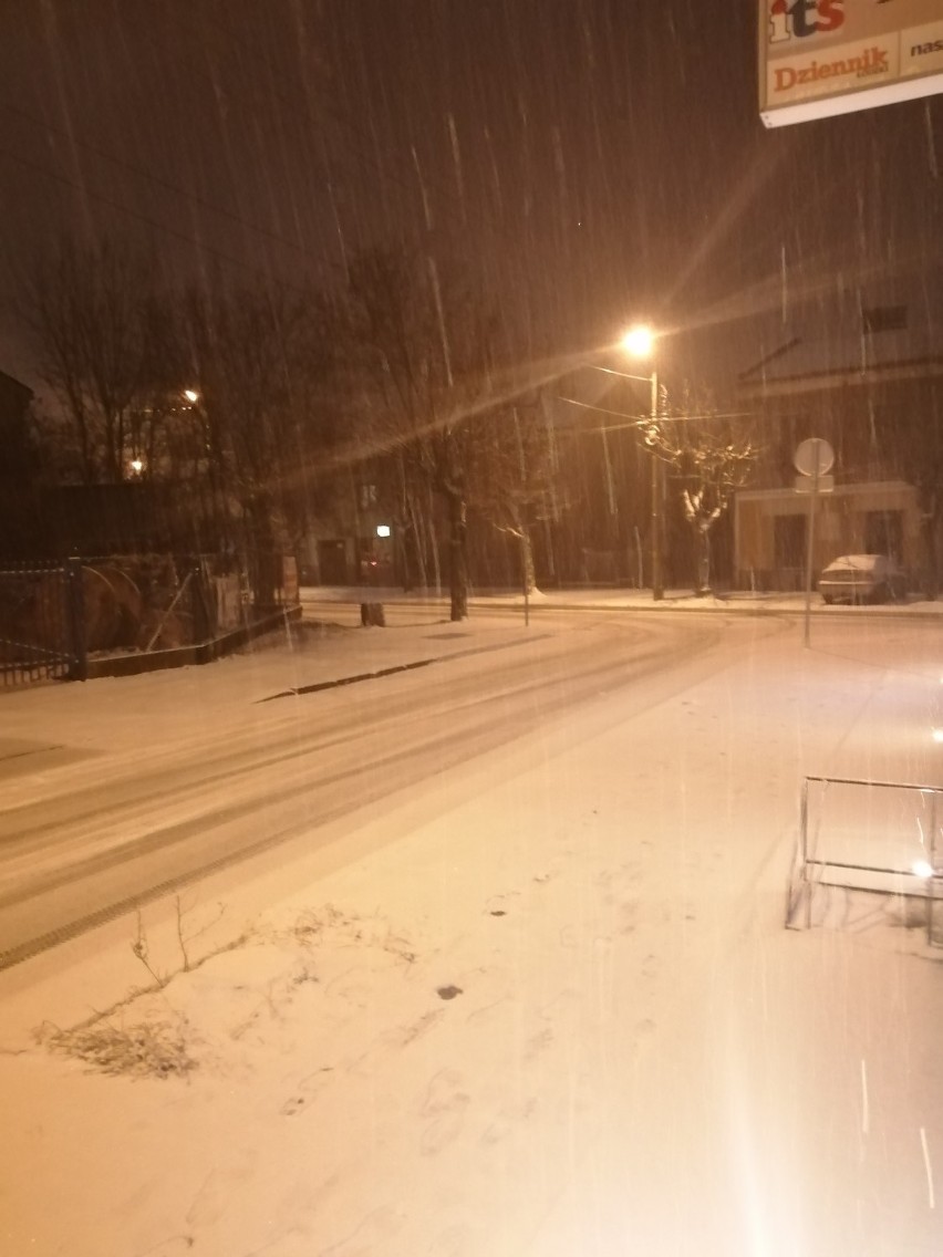 Pierwszy śnieg w Skierniewicach. Jak wyglądały Skierniewice 10.12.2020? ZDJĘCIA