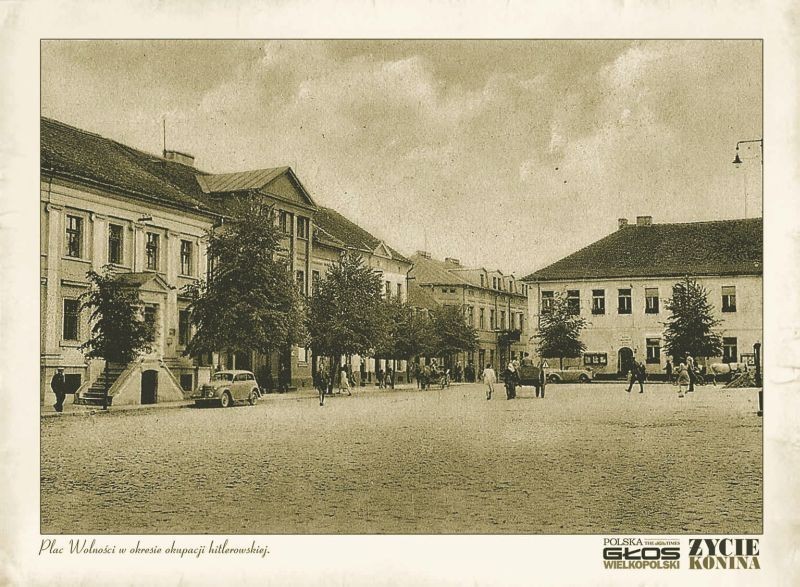 Plac Wolności w okresie okupacji hitlerowskiej