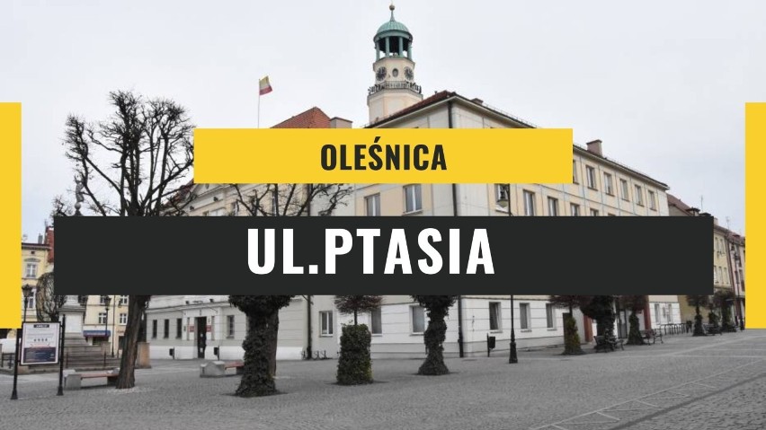 TOP 10. Najdziwniejsze nazwy ulic w Oleśnicy. Chcielibyście tu zamieszkać?