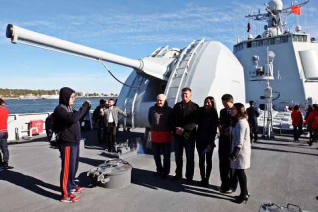 Do Gdyni zawinęły okręty Marynarki Wojennej Chińskiej Armii Ludowo- Wyzwoleńczej