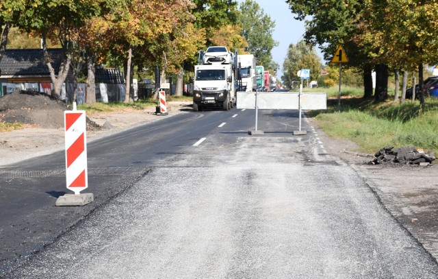 Remont ulicy Krakowskie Przedmieście (DK91) w Piotrkowie