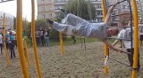 Street workoutowcy z grupy Eagle Force Opole odwiedzili park w Raciborzu. Zobaczcie wideo