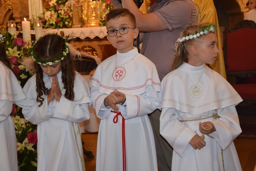 Zaczęły się uroczystości I Komunii Świętej. Zobacz jak było w parafii pw. św. ap. Piotra i Pawła w Krotoszynie [ZDJĘCIA]