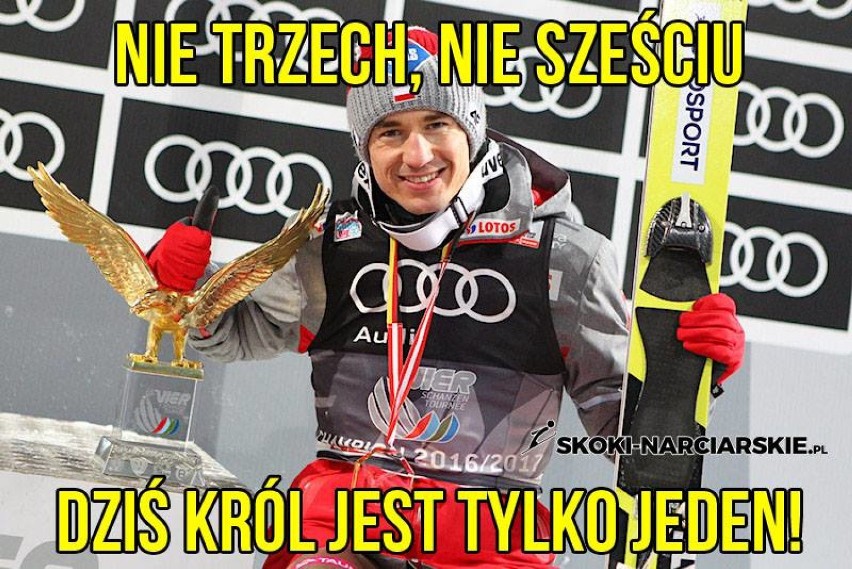 Kamil Stoch w wielkim stylu zwycięża Turniej Czterech Skoczni. To było fenomenalne! [MEMY]