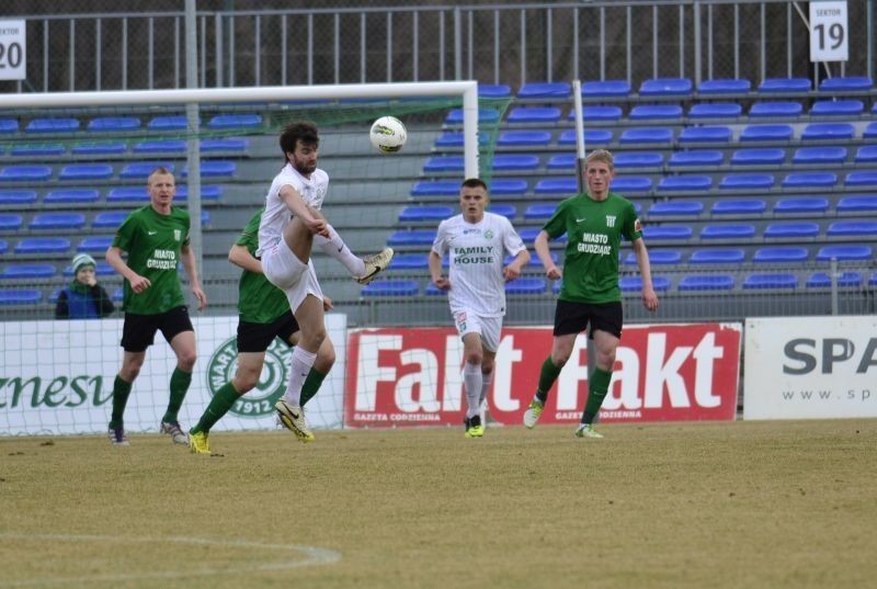 Warta Poznań - Olimpia Grudziądz 0:1 (0:1)
