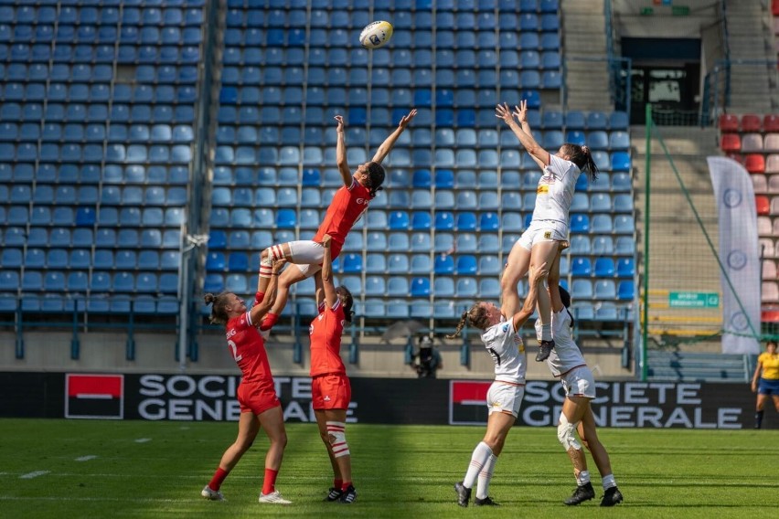 1.07.2022, Kraków: mecz ME w rugby 7 kobiet Polska - Niemcy