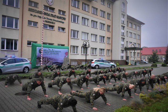 W Przemyślu, w akcji #GaszynChallenege uczestniczyli już m.in. strażnicy graniczni.