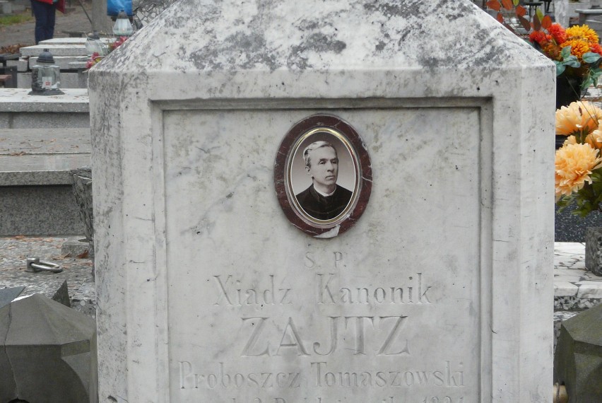 Poddany renowacji w ty roku grób ks. Zajtza, byłego...