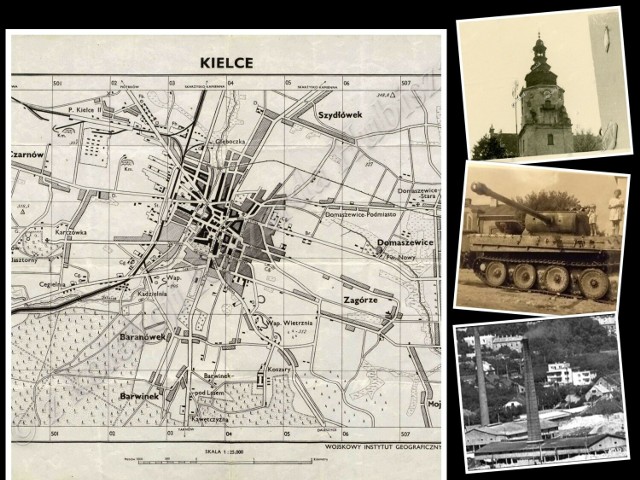 Zobacz na zdjęciach jak wyglądały Kielce w okresie 1944 - 1945