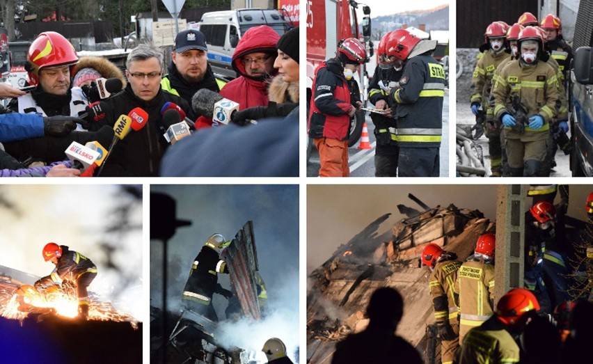 Wybuch gazu w Szczyrku - olbrzymia tragedia. Osiem osób nie żyje, w tym czwórka dzieci. Zakończono akcję ratunkową