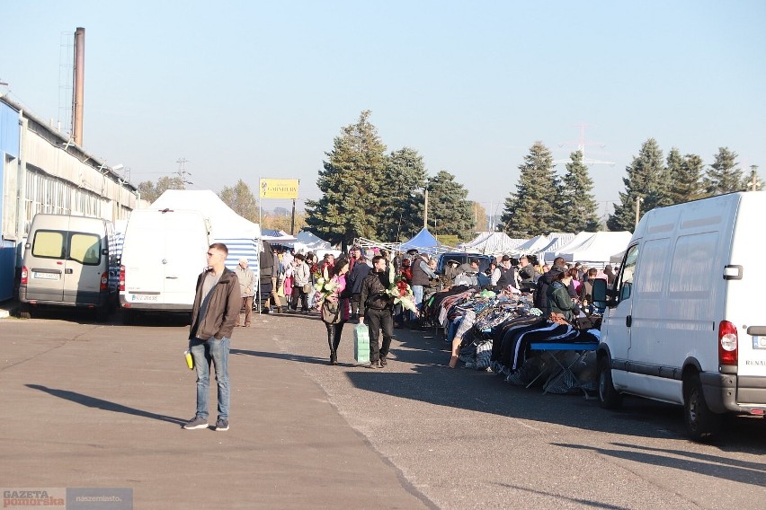 Pchli Targ we Włocławku, 10 października 2021.