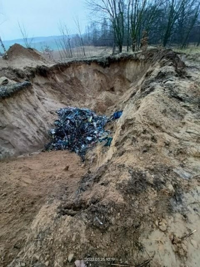 WIOŚ w Gdańsku ujawnił nielegalne wysypisko plastików w...