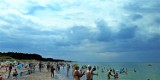 Od morza nadciągają chmury burzowe - ZDJĘCIA z Dąbek UWAGA - zdjęcia z plaży