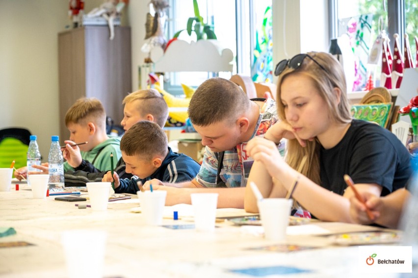 Dzieci z Ukrainy przyjechały na wakacje do Bełchatowa