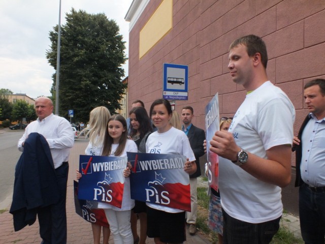 Kraśnik był ostatnim punktem dwudniowego tournee po Lubelszczyźnie, posłanki Beaty Szydło