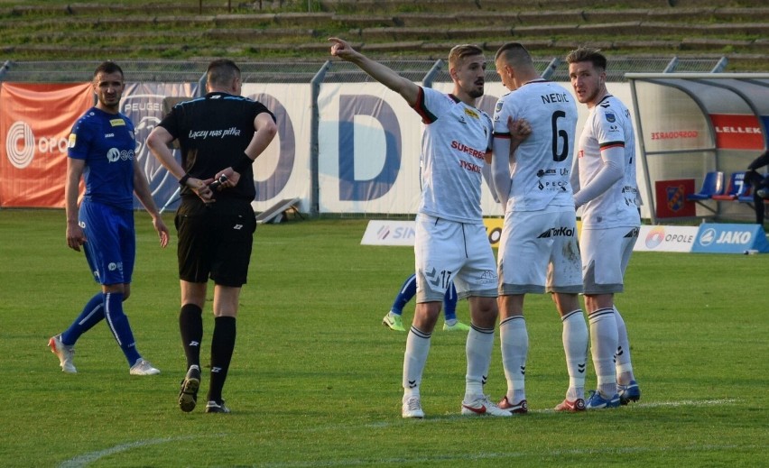 19.04.2022 r. Fortuna 1. Liga: Odra Opole - GKS Tychy....