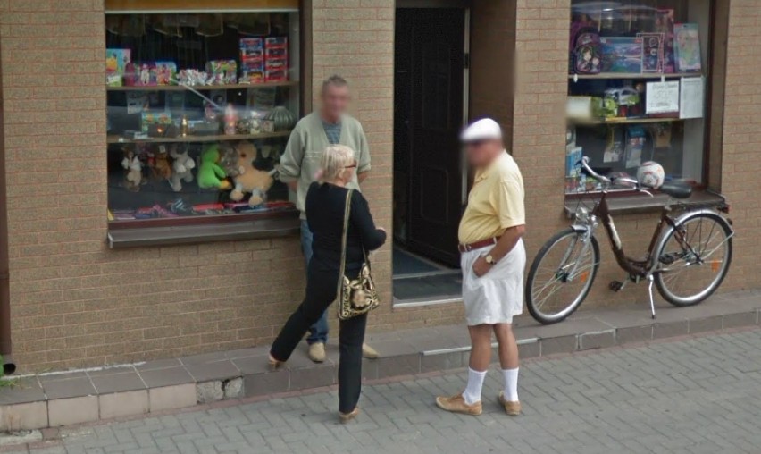 Mieszkańcy Piotrkowa w obiektywie Google Street View.